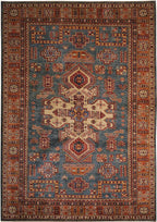 5' 0" x 7' 0" Pakistan Kazak Rug image 0