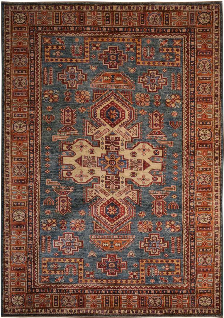 5' 0" x 7' 0" Pakistan Kazak Rug image 0