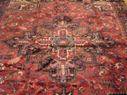 8' 7" x 11' 2" Persian Heriz Rug image 8