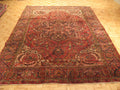 7' 9" x 11' 0" Persian Heriz Rug image 8