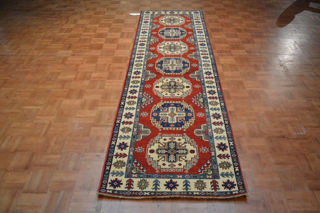 2' 8" x 10' 2" Pakistan Kazak Runner image 1