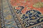 6' 3" x 9' 5" Persian Mohtasham Rug image 6