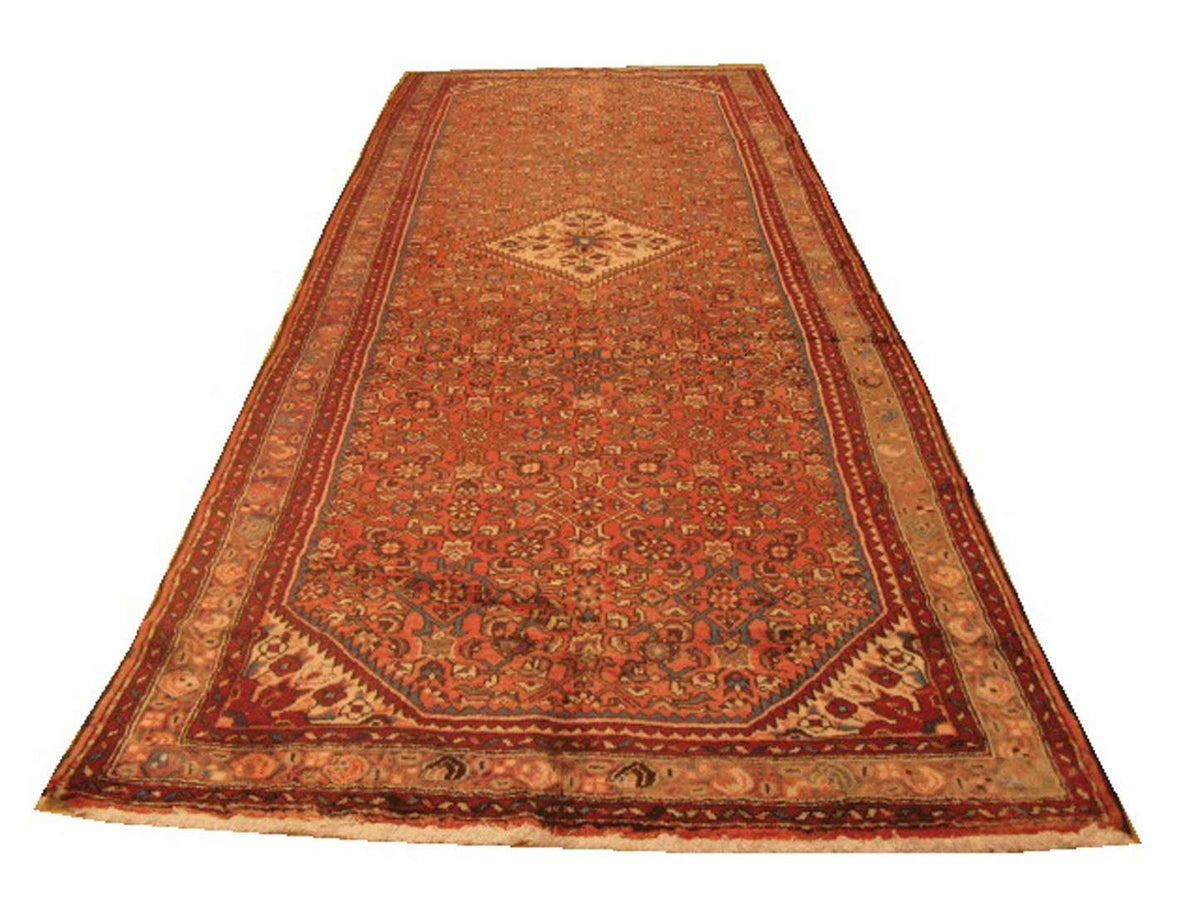 3' 1" x 10' 4" Persian Hosseinabad Runner image 0