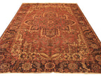 7' 9" x 11' 1" Persian Heriz Rug image 0