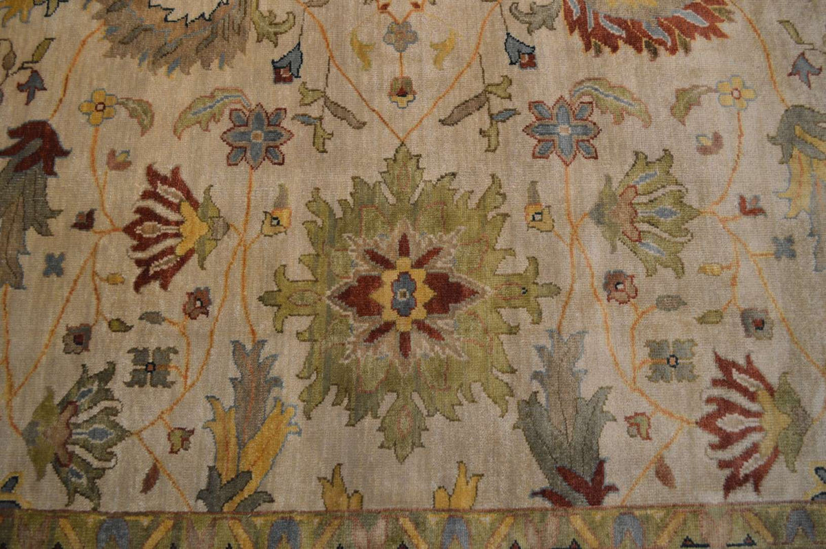 9' 0" x 11' 5" India Mahal Rug image 4