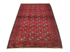 4' 0" x 6' 8" Vintage Turkmen Rug image 0