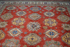 10' 8" x 14' 3" Pakistan Kazak Rug image 4
