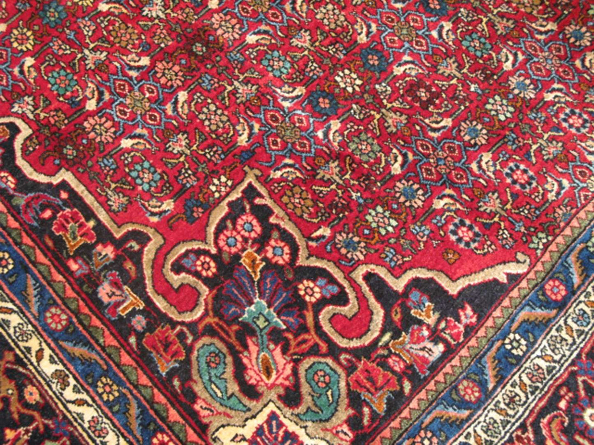 7' 6" x 11' 5" Persian Bijar Rug image 2