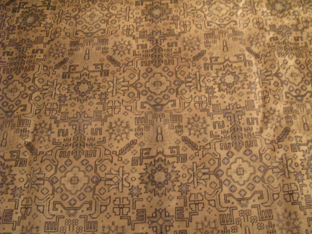 9' 1" x 12' 9" Persian Tabriz Rug image 11