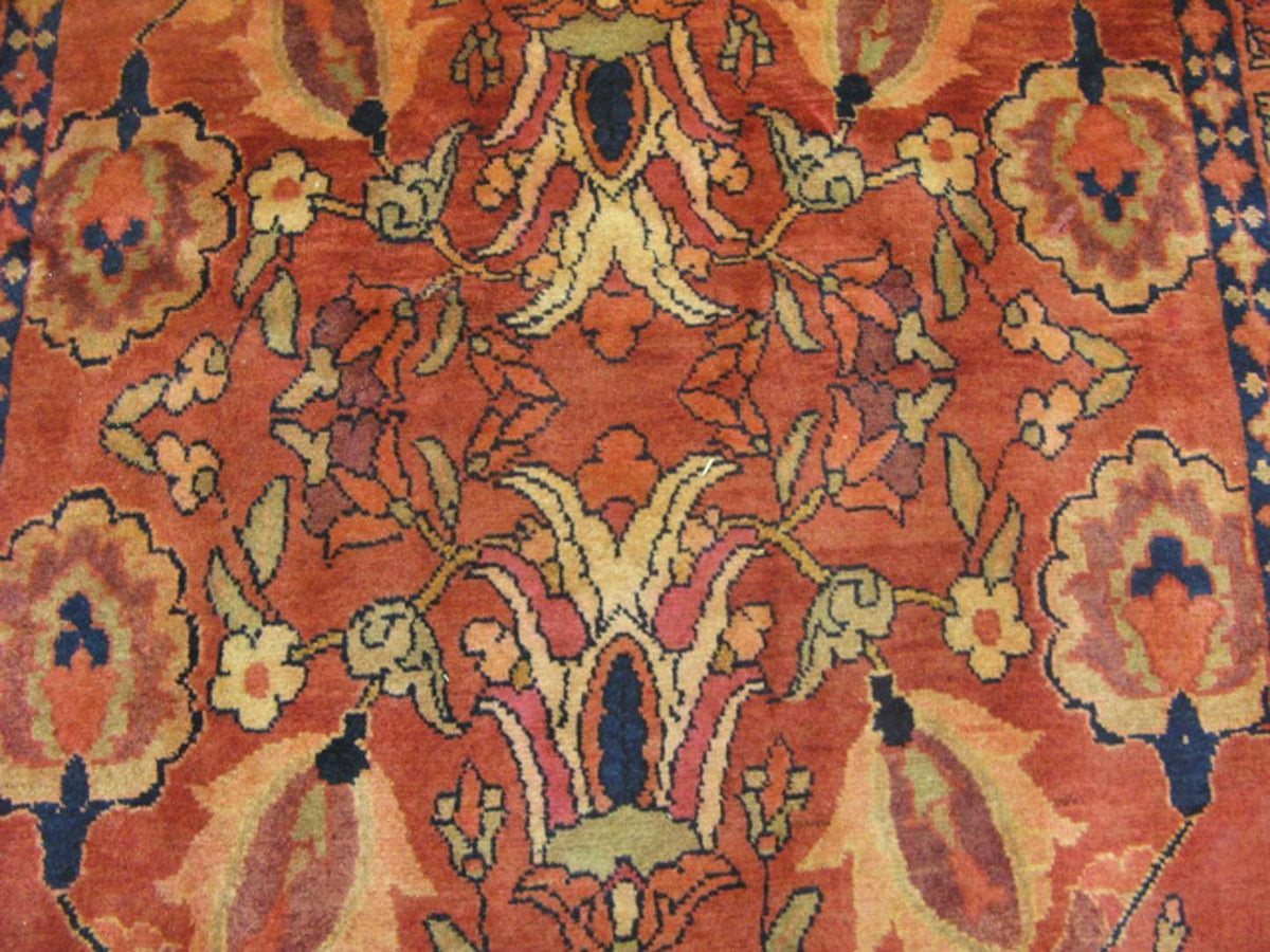 4' 2" x 12' 2" Persian Meshkin Runner image 2
