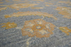 9' 1" x 11' 8" Pakistan Oushak Rug image 9