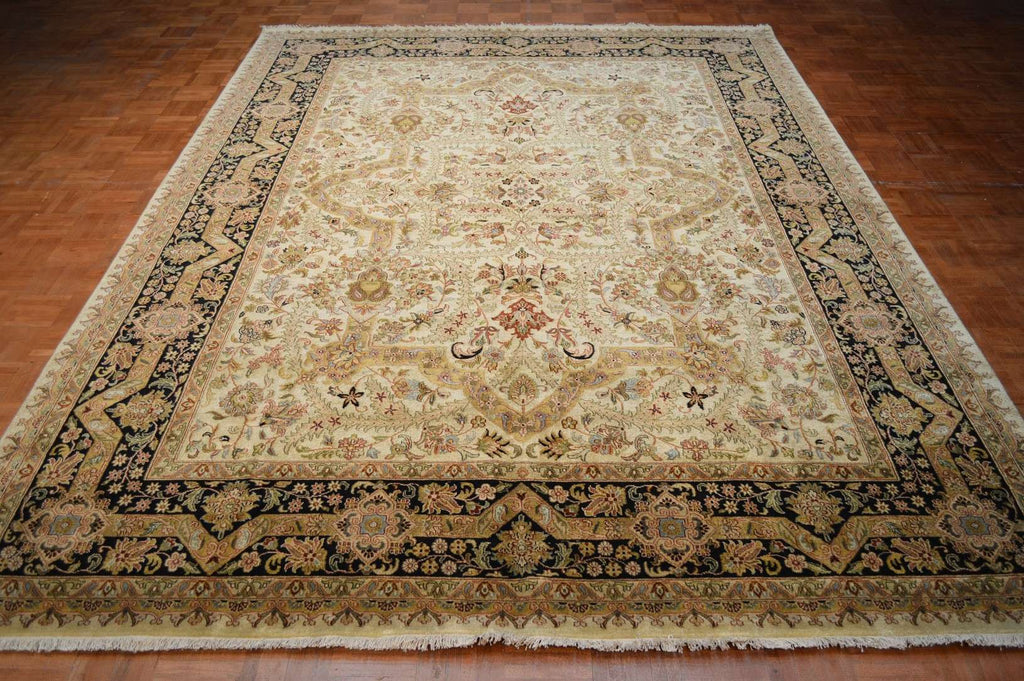 7' 8" x 10' 3" India Agra Rug image 1