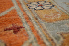 9' 1" x 12' 0" Pakistan Serapi Rug image 4