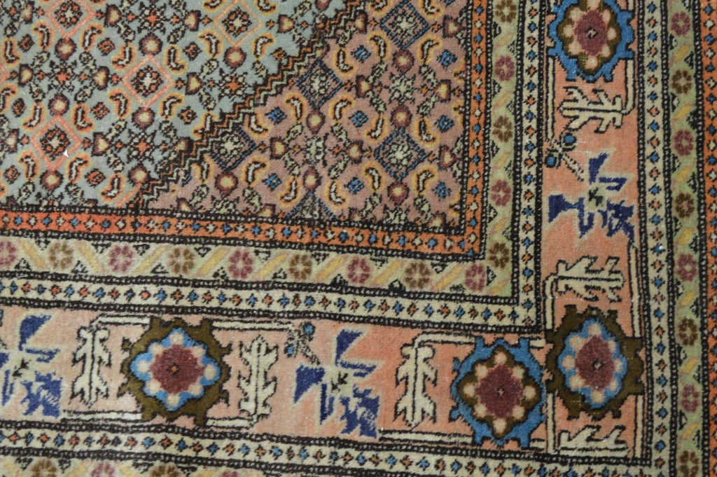 6' 6" x 9' 4" Persian Ardabil Rug image 9