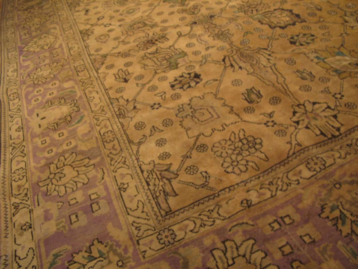 10' 0" x 11' 5" Persian Tabriz Rug image 5