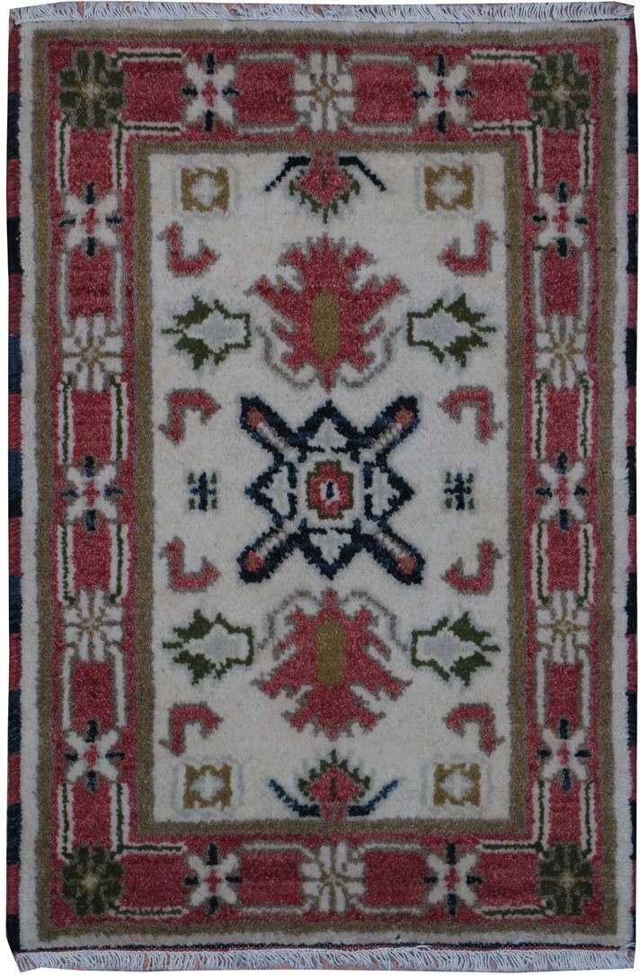 2' 0" x 3' 0" India Kazak Rug image 0