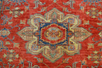 6' 1" x 8' 2" Pakistan Kazak Rug image 7