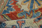 2' 6" x 4' 5" Pakistan Kazak Rug image 11