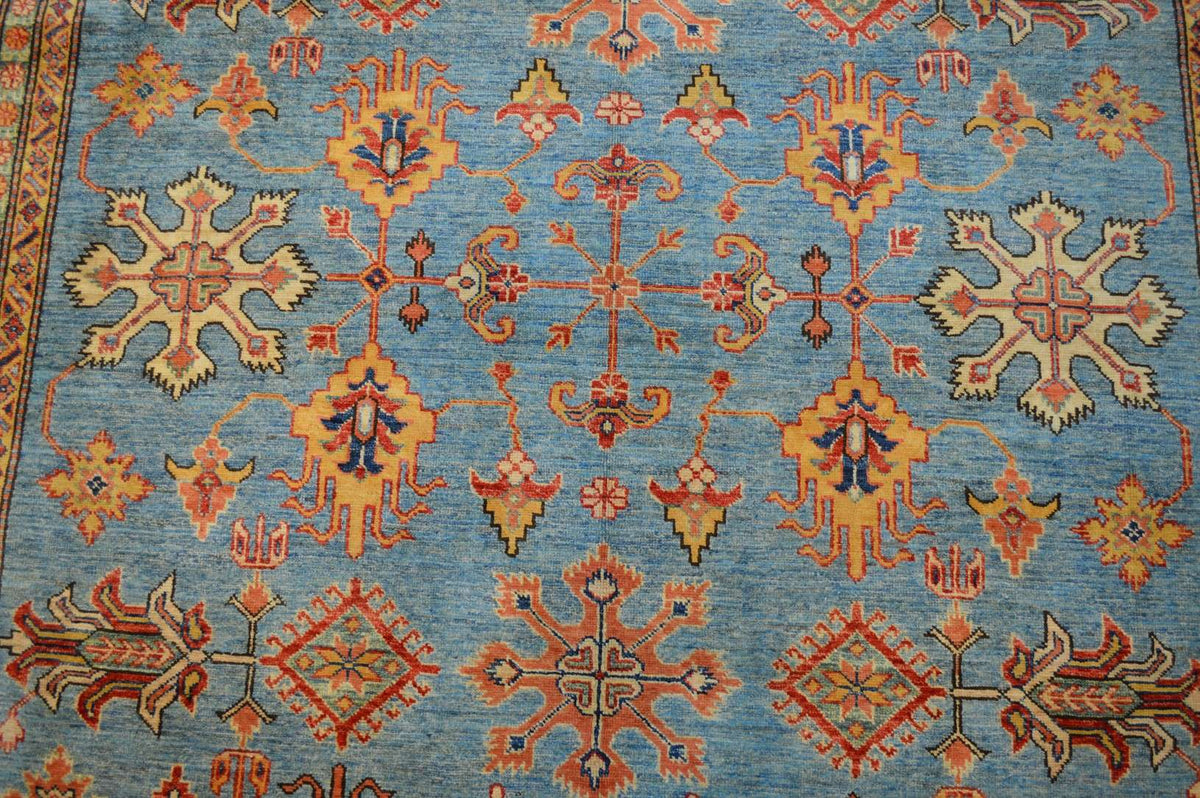 7' 8" x 10' 4" Pakistan Kazak Rug image 6