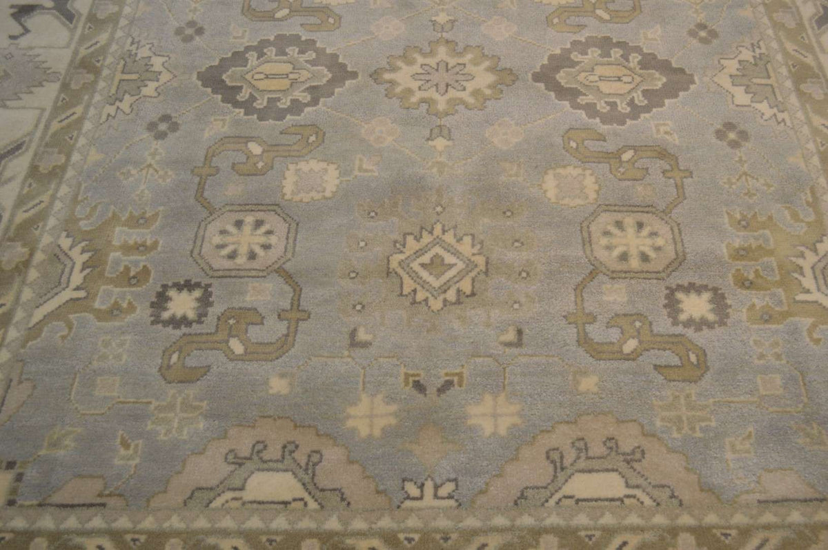 8' 1" x 10' 1" India Oushak Rug image 4