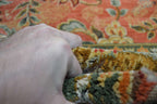 8' 3" x 10' 1" India Sultanabad Rug image 11