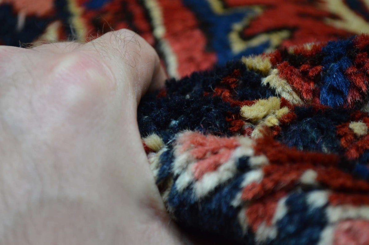 8' 3" x 11' 2" Persian Heriz Rug image 11