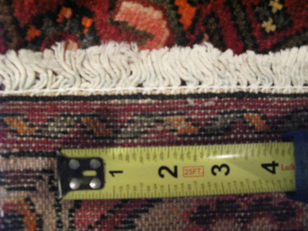 3' 4" x 9' 8" Persian Hosseinabad Runner image 12