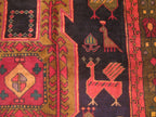 4' 2" x 10' 1" Persian Meshkin Runner image 9