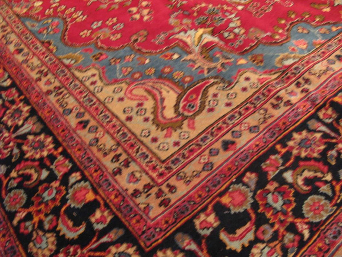 9' 5" x 12' 7" Persian Mashhad Rug image 6