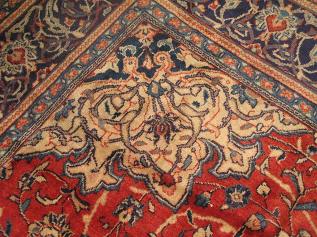 10' 0" x 13' 0" Persian Sarouk Rug image 9