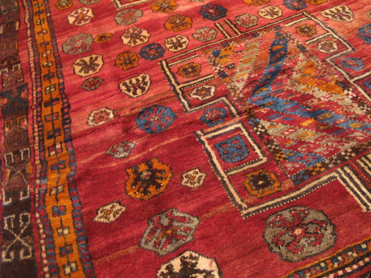 6' 4" x 9' 2" Persian Gabbeh Rug image 9