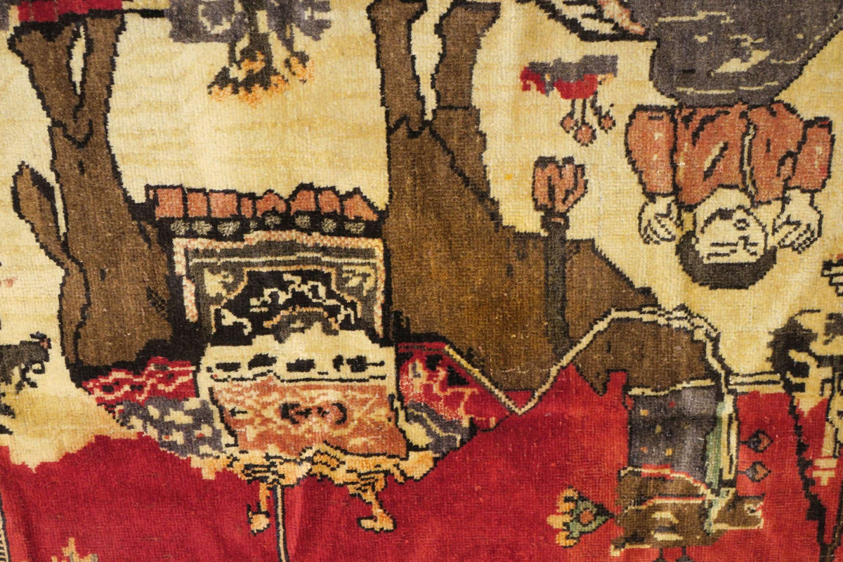 3' 7" x 5' 5" Persian Baluch Rug image 1