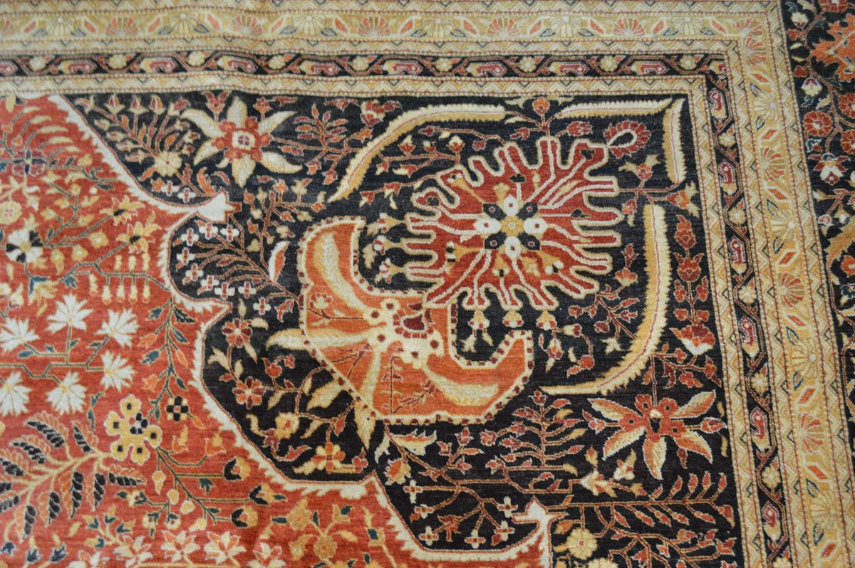 12' 1" x 17' 7" Pakistan Mogul Rug image 9