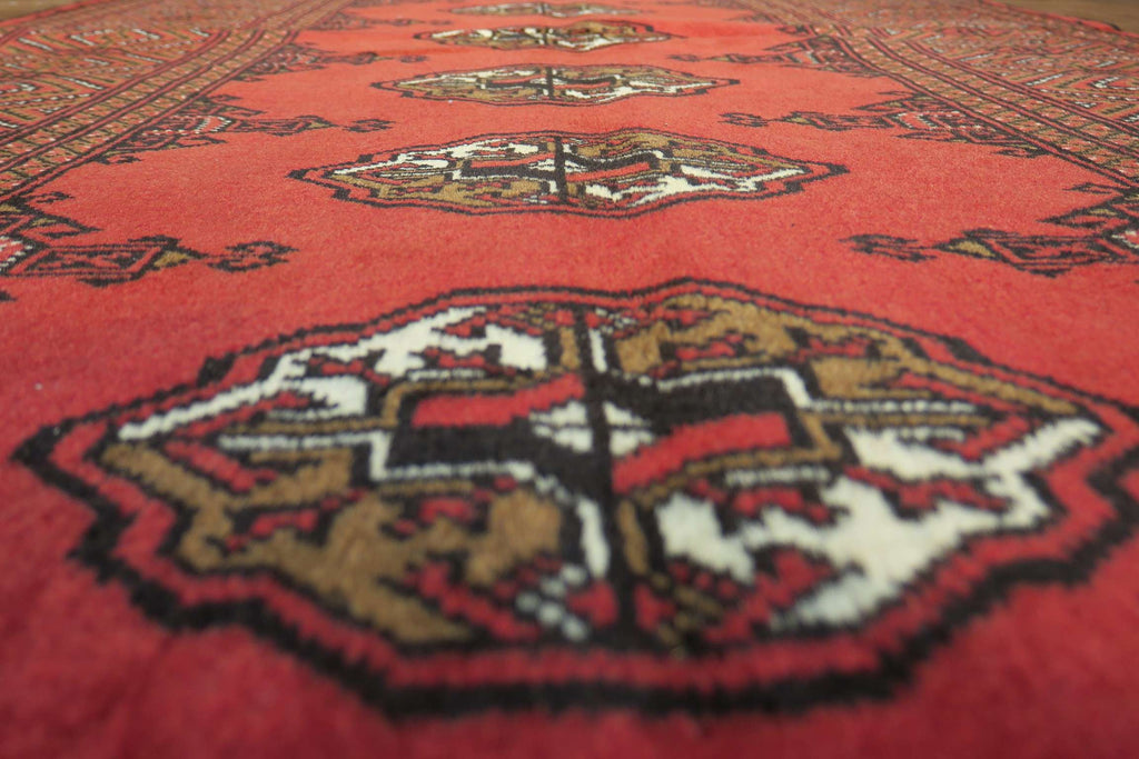 3' 5" x 9' 5" Persian Turkeman Rug image 4