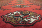 3' 5" x 9' 5" Persian Turkeman Rug image 4
