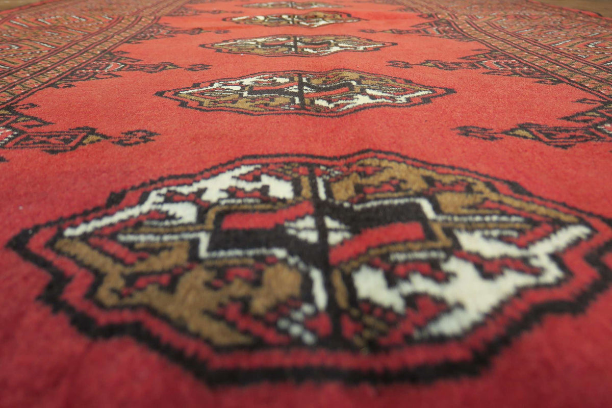 3' 5" x 9' 5" Persian Turkeman Rug image 4