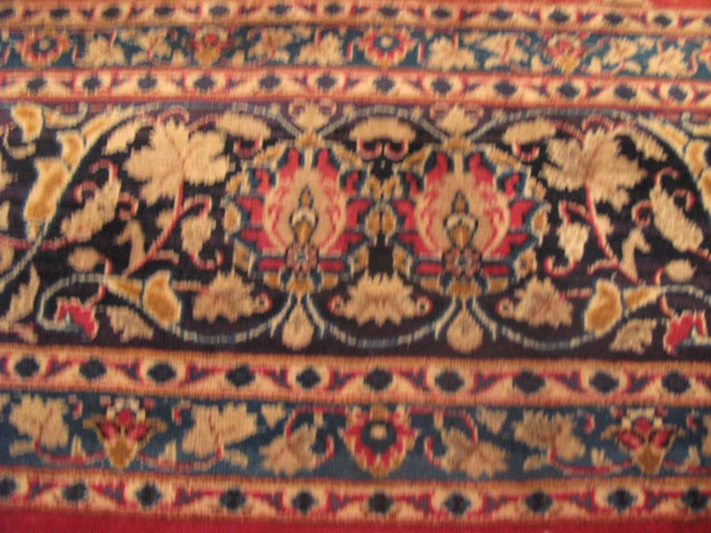 9' 9" x 12' 1" Persian Mashhad Rug image 10