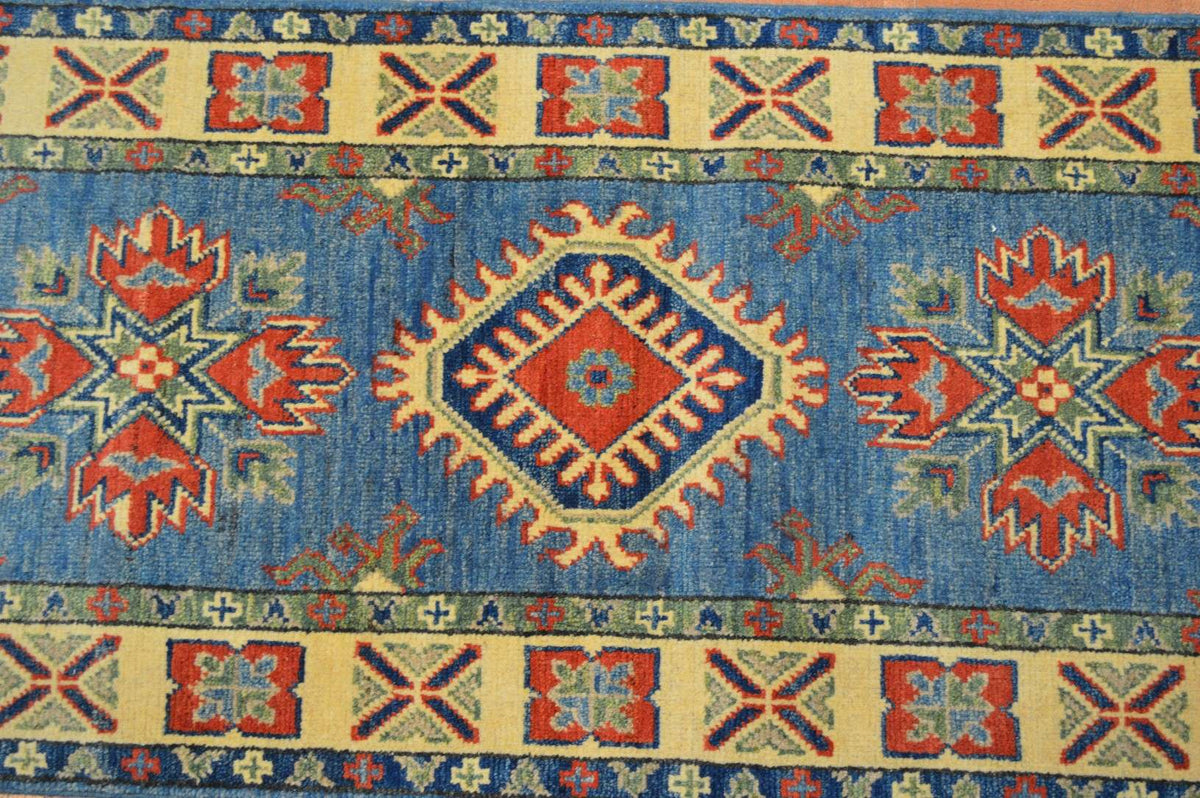2' 0" x 11' 0" Pakistan Kazak Runner image 7