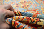 3' 3" x 4' 8" Pakistan Kazak Rug image 11