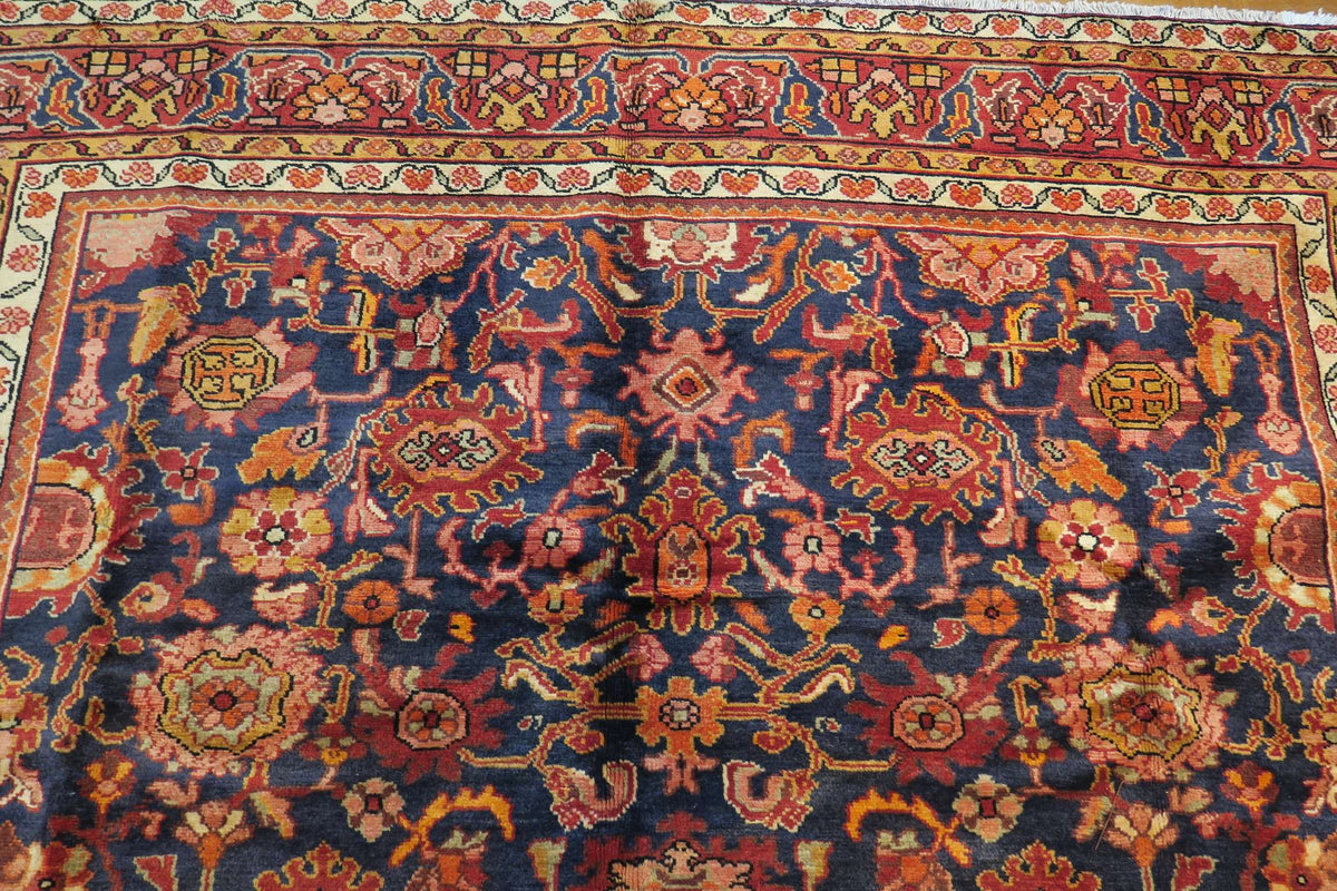 7' 1" x 10' 2" Persian Hamadan Rug image 1
