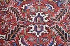 6' 5" x 9' 3" Persian Heriz Rug image 6