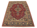 4' 4" x 7' 0" Persian Qum Rug image 0