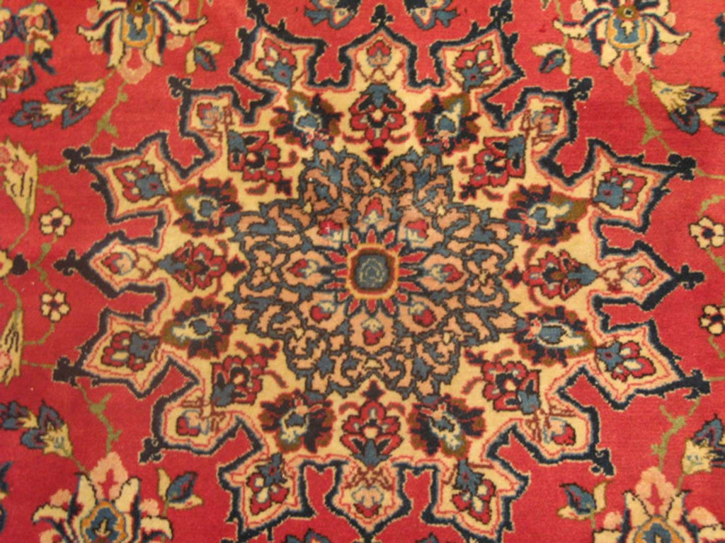 5' 4" x 7' 8" Persian Isfahan Rug image 9