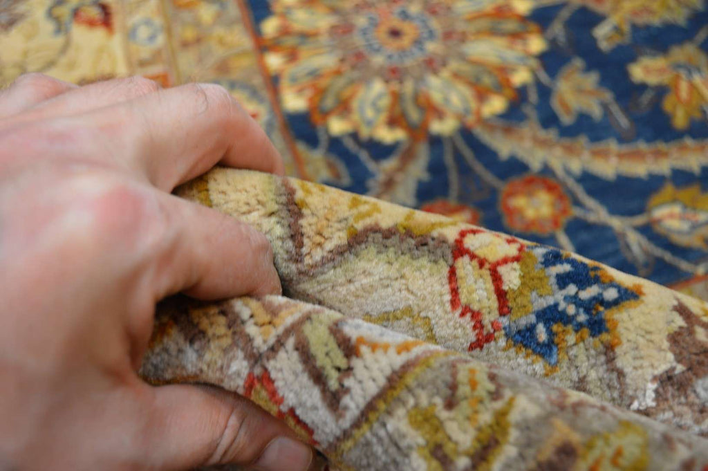 9' 1" x 12' 0" India Agra Rug image 3