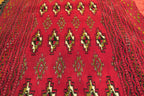 1' 9" x 4' 3" Persian Turkeman Rug image 7