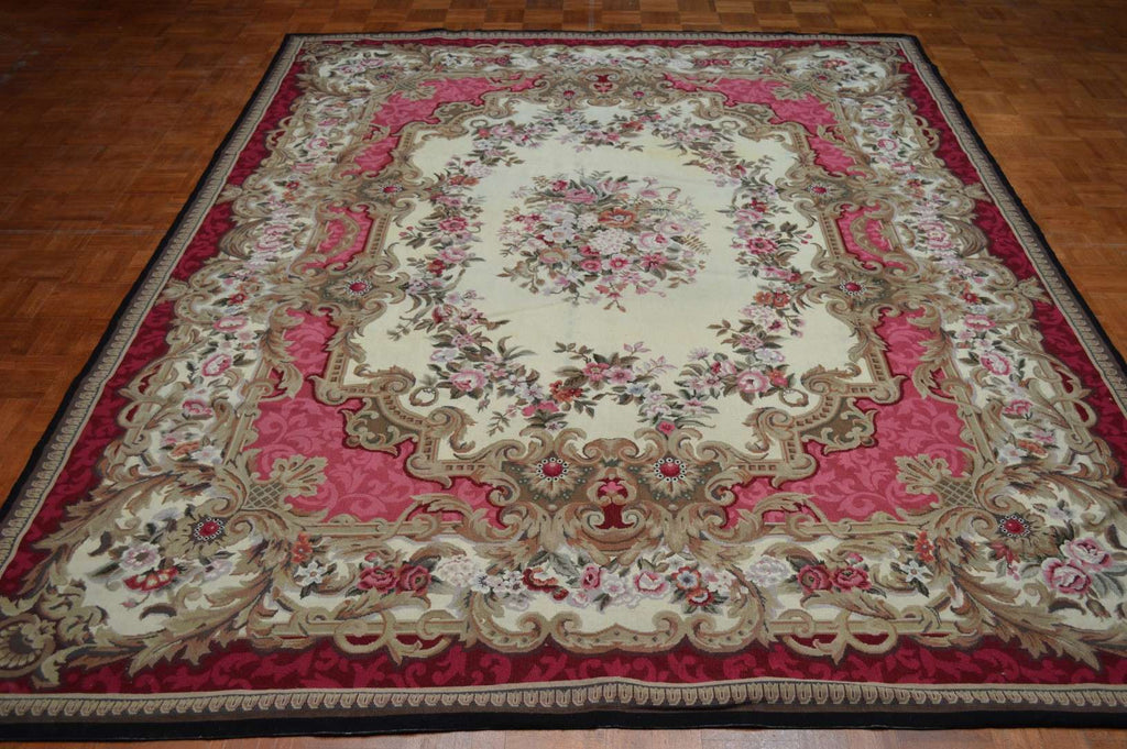 7' 7" x 9' 7" French Kilim Rug image 1