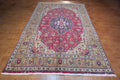 6' 6" x 6' 9" Persian Tabriz Rug image 1