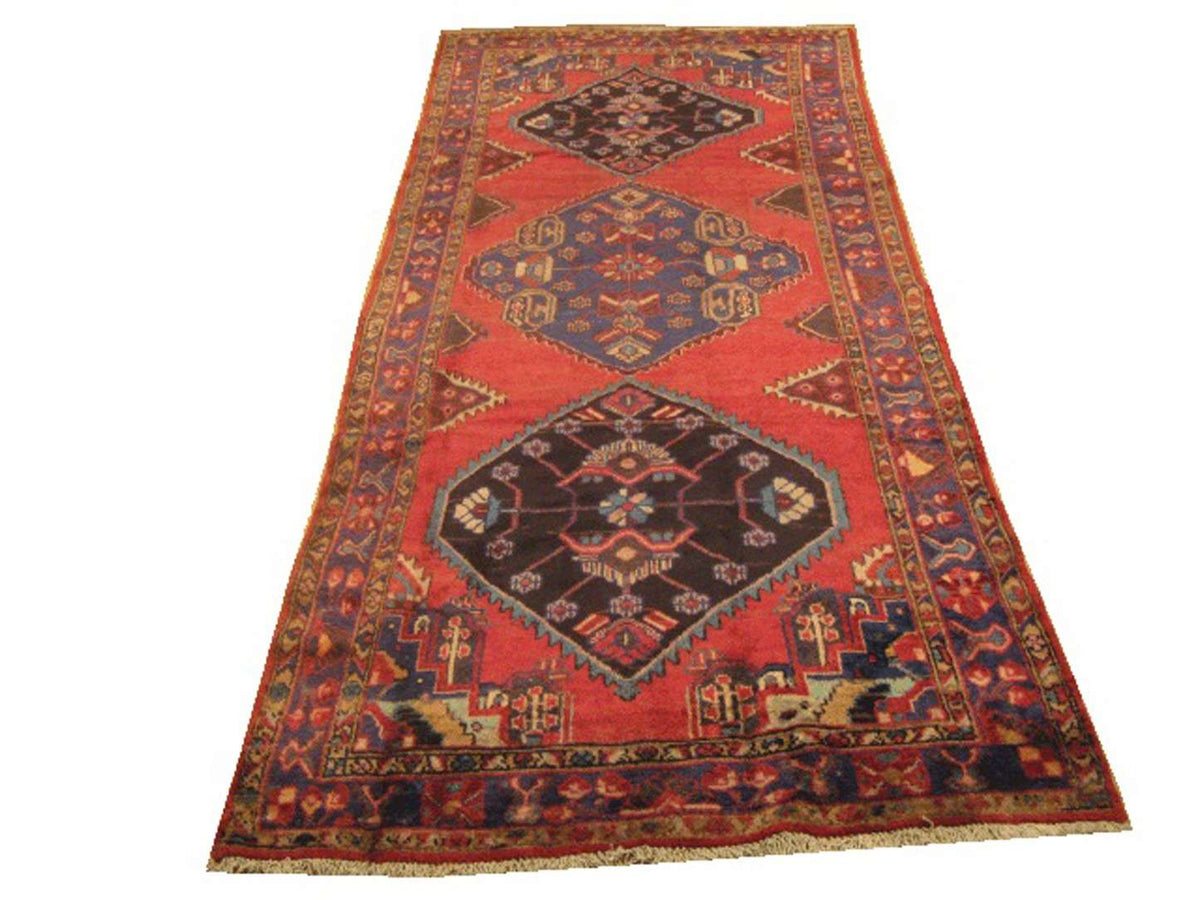 4' 0" x 9' 8" Persian Bakhtiari Runner image 0