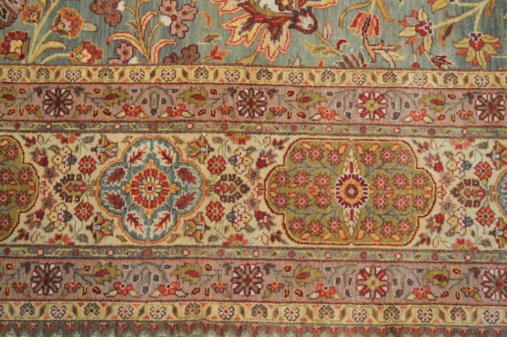 8' 1" x 10' 3" India Agra Rug image 9