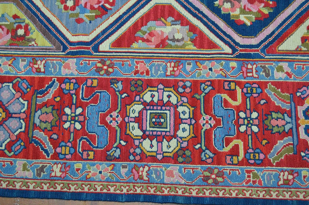 8' 5" x 11' 7" India Soumak Rug image 7